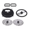 Camry | CR 4623 | 1600 W | Stabmixer | Handmixer | Variable Geschwindigkeitsstufen | Turbomodus | Zerkleinerer | Eiszerkleinerung | Schwarz