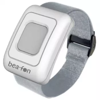 Bea-fon ML10 LTE (4G Tischtelefon) Weiß inkl. SOS-Armband