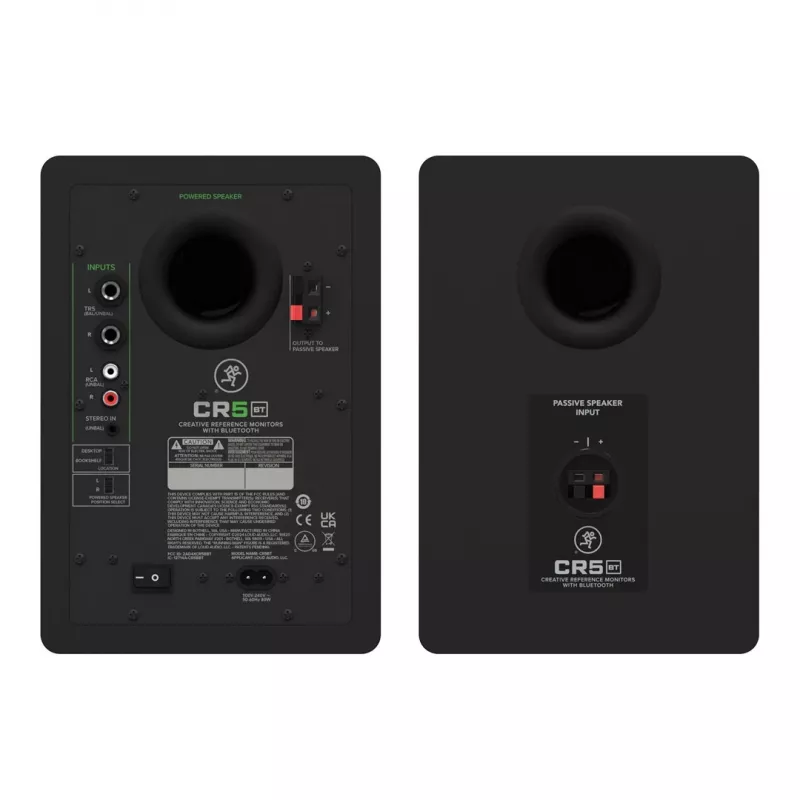 Mackie CR5 BT - aktive Monitorlautsprecher mit Bluetooth