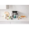 Espressomaschine Ninja ES701EU – halbautomatischer Kaffee/Espresso, integrierte Mühle, 2 l Wassertank, 1650 W, 25 Mahlgradeinstellungen, Milchbehälter, 14-bar-Pumpe
