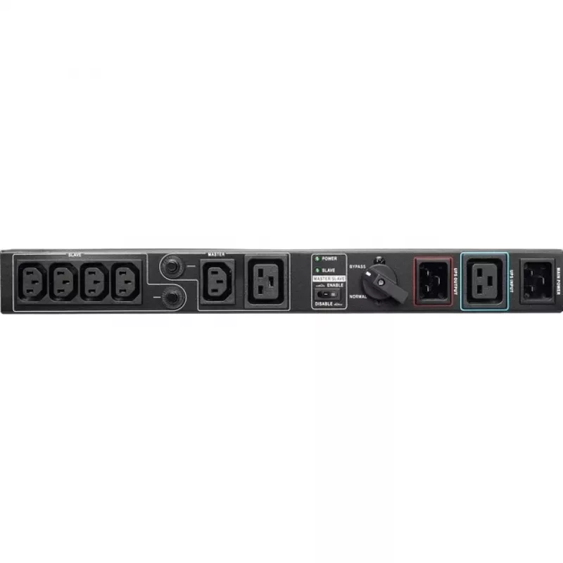 Bluewalker PowerWalker MBS - Umleitungsschalter (Rack - rack-mountable) - AC 208/220/230/240 V - Ausgangsanschlüsse: 6 - 48,3 cm (19) - Schwarz (UPS2005)