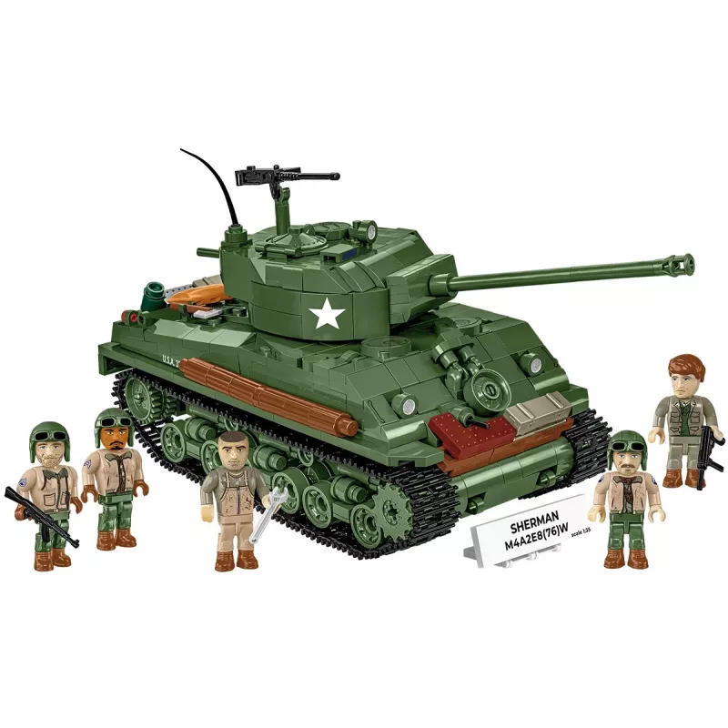 Blocks Sherman M4A2E8 865 Bausteine