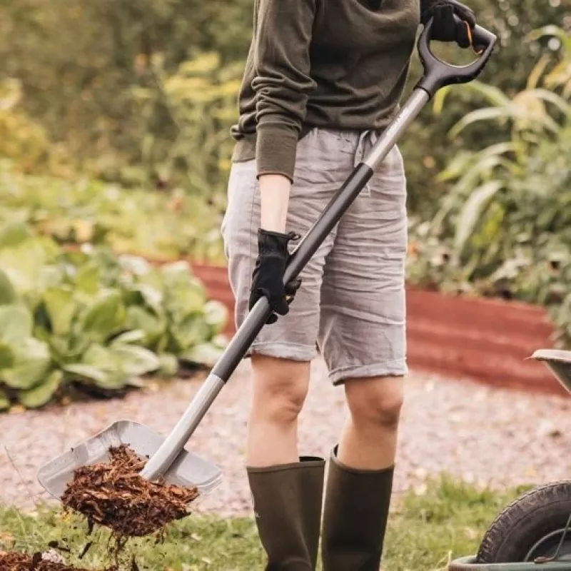 Schaufel Fiskars Ergonomic FS.S. 1025376 Grau — ergonomische Gartenschaufel, Fiskars 1070058