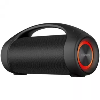 SVEN PS-370 2x20W; TWS; FM-Radio; AUX; USB/SD-Karten-Unterstützung; wasserdicht (IPx5); Beleuchtung