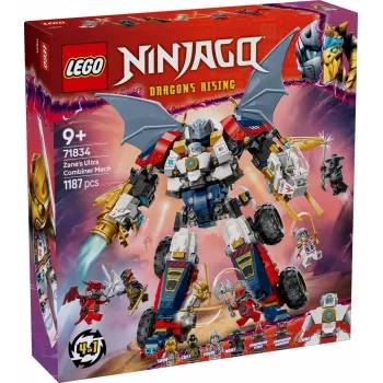 LEGO NINJAGO 71834 Zanes Ultra Combiner Mech
