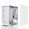 Zalman Z10 DUO ATX ZM-IF120 x4 Weiß