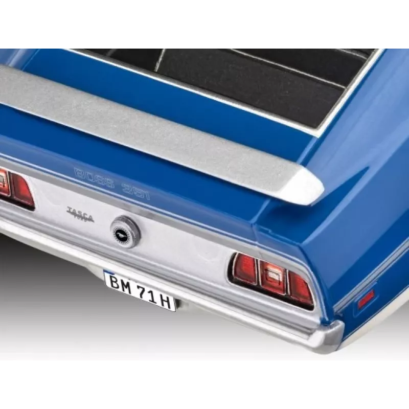 Kunststoffmodellauto REVELL Ford Mustang Boss 351 Bausatz im Maßstab 1:25