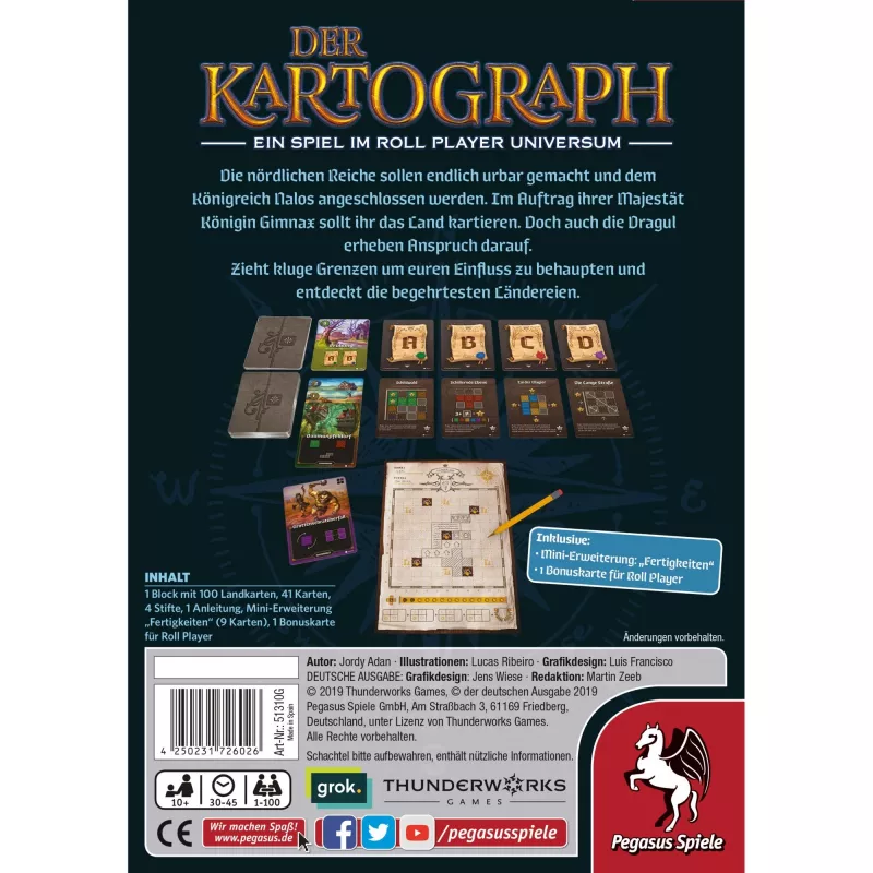 Der Kartograph, Familienspiel