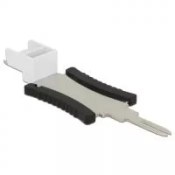 Montageset DeLOCK 86411 Schwarz Silber