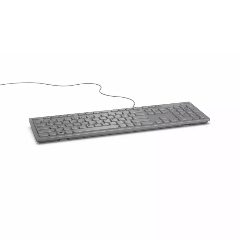 Dell Kabelgebundene Tastatur - KB216 - US International (QWERTY) – Grau/ LT graviert