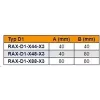 Kabelmanagement-Ring Triton D1 40x40mm
