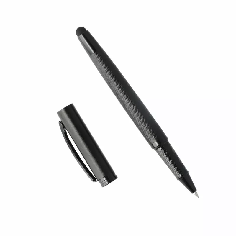 4smarts 2-in-1 ErgoRib Universalstift, schwarz