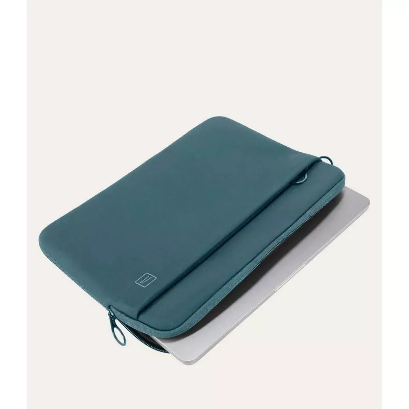 Sleeve-Hülle Tucano Top 14 Zoll 35,6 cm Petrol Monochromatisch