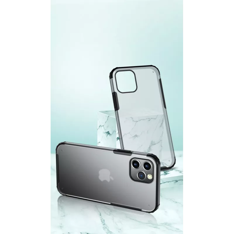 Stoßfeste Schutzhülle Devia für iPhone 12 Pro Max, grün