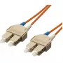 Equip SC/SC Glasfaser-Patchkabel – OM1/OM2, 1,0 m, 62,5/125 µm