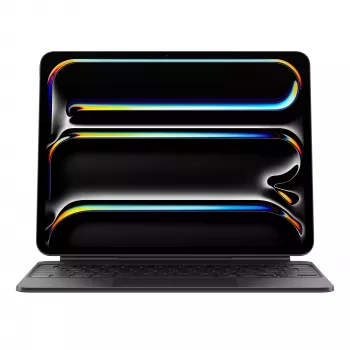 Apple Magic Tastatur für iPad Pro 13 Zoll M4 Deutsch Schwarz QWERTZ Trackpad
