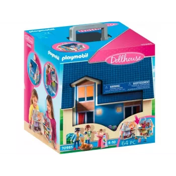 Bau Spielset PLAYMOBIL Puppenhaus 70985 Mehrfarbig Kunststoff