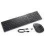 Dell Premier Collaboration Tastatur und Maus KM900 | Tastatur-Maus-Set | Kabellos | LT | Graphit | USB-A | Kabellose Verbindung