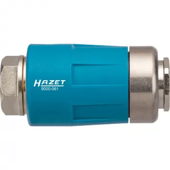 Sicherheitskupplung Hazet 9000-061 1/4 Zoll, Nenndruck 10 bar, pneumatische Schnellverschlusskupplung