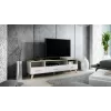 Cama RTV stand LOTTA 180cm Weiß + sonoma oak