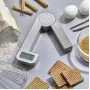Caso | Waagen | KitchenEcostyle | Maximale Belastbarkeit 5 kg | Teilung 1 g | Anzeigetyp LCD | Edelstahl