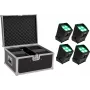 EUROLITE AKKU UP-4 Entry QCL QuickDMX – batteriebetriebener, tragbarer QCL-Wash/Spot-Scheinwerfer