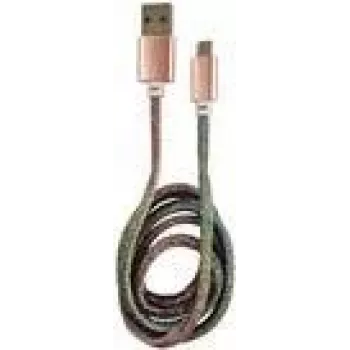 LC-POWER Kabel USB-Micro-1M-4 1m blau/pink, USB A auf Micro-USB (LC-C-USB-MICRO-1M-4)