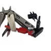 Multitool AZYMUT Giewon FS Fire Starter Multitool mit 19 Werkzeugen, Feuerstein, Pfeife, Gürteltasche (H2038A)