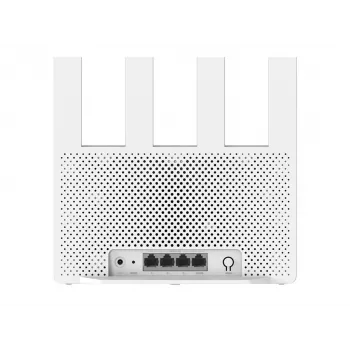 Tragbarer WLAN-Router Xiaomi BE3600 — Dualband 2,4/5 GHz, Wi‑Fi 7 (802.11be), 2,5 Gigabit Ethernet, 4× LAN, 2×2 Antennen, Weiß