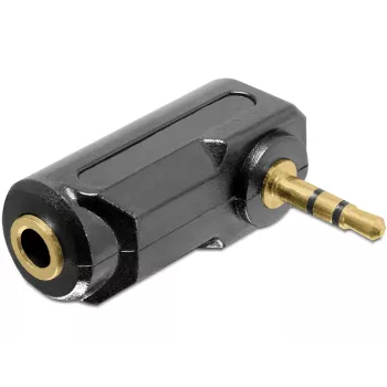 Gender-Changer-Kabel DeLOCK 65364 3,5 mm Schwarz