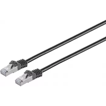 Netzwerkkabel ShiverPeaks CAT7 75511-S 1 m S/FTP LSZH Schwarz