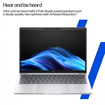 HP EliteBook 8 G1i 14 - Ultra 5-225U, 24GB, 512GB SSD, 14 WUXGA Privacy AG, 5MP IR cam, WWAN-ready, Smartcard, FPR, US backlit Tastatur, 62Wh, Win 11 Pro, 3 years