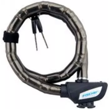 Fahrradschloss FISCHER 85854 — 700 mm Länge, 18 mm Durchmesser, schwarz