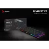 Mechanische Tastatur RGB Tempest X2 Outemu Blue Savio Savgk-tempest X2 Bl