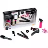 Theo Klein 10-teiliges Mega braunes Kinder-Haarstyling-Schönheitsset aus Kunststoff