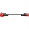 Adapter für Gemini flex 22 kW CEE rot Drehstrom 32A > CEE rot 16A schwarz 30cm