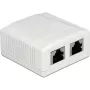 Aufputzdose 2 x RJ-45 DeLOCK 86197