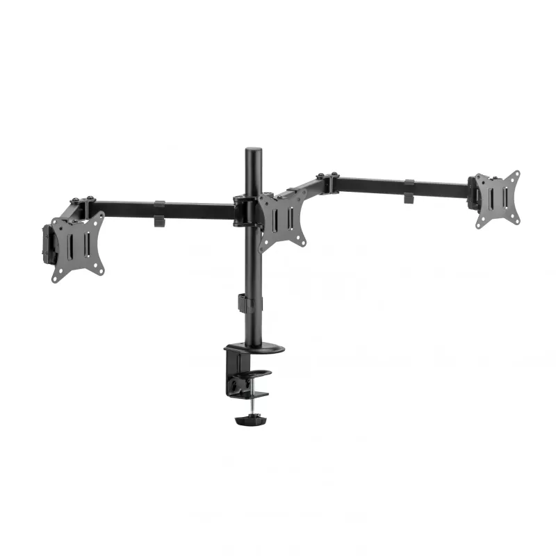 Monitorhalterung SBOX LCD-352/3-2 für 13–27 Zoll Bildschirme, 3 Arme, max. 9 kg pro Arm, VESA 100x100