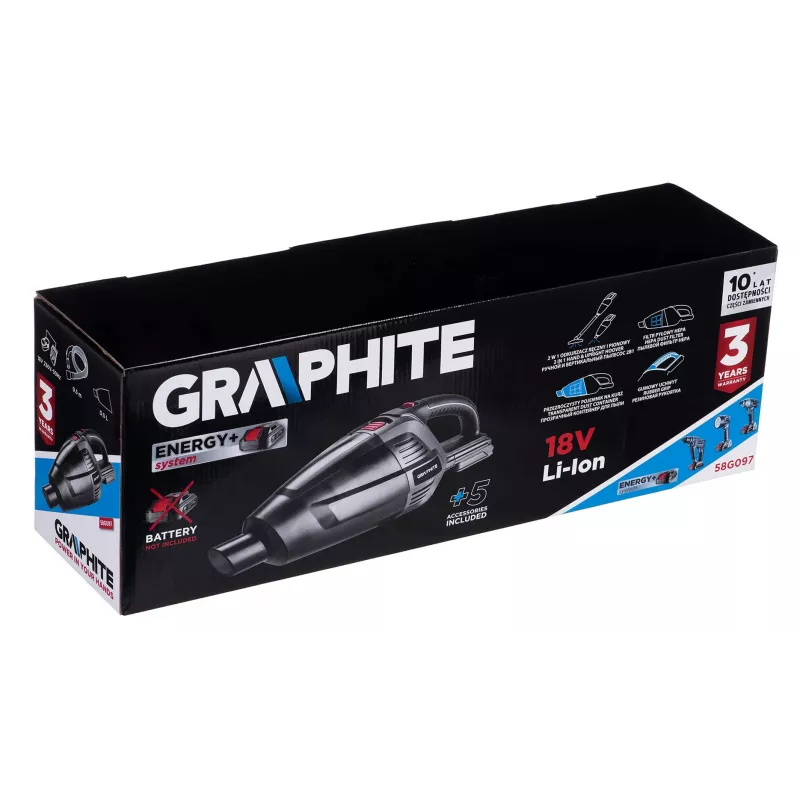 Staubsauger Graphite 58G097