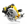 DeWALT DCS570P2-QW tragbare Kreissäge 18,4 cm Silber, Gelb 5500 U/min