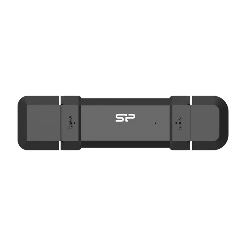 Silicon Power DS72 USB-Flash-Laufwerk 250 GB USB Type-A / USB Type-C 3.2 Gen 2 (3.1 Gen 2) Schwarz