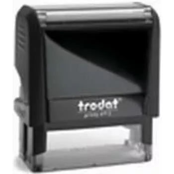 Selbstfärbestempel Trodat Printy 4912N, grau, Abdruckgröße 46×17 mm
