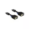 VGA-Kabel DeLOCK 3 m, VGA (D-Sub) Schwarz, 82558