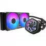 Flüssig-CPU-Kühler Cooler Master MasterLiquid 240 Atmos II — 240-mm-Radiator, VRM-Lüfter, RGB