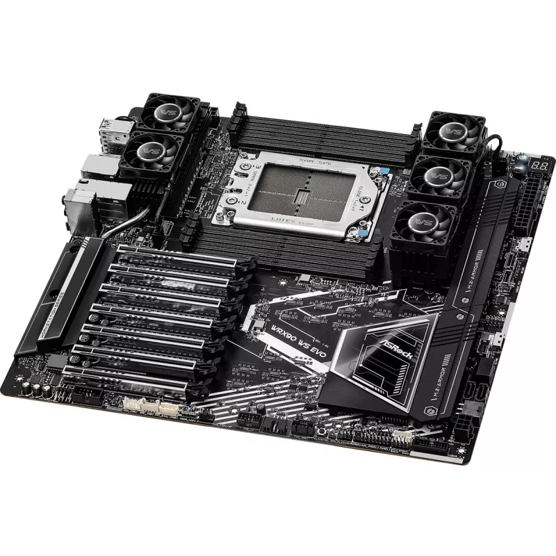 ASRock WRX90 WS EVO Mainboard AMD WRX90 Sockel sTR5 EEB