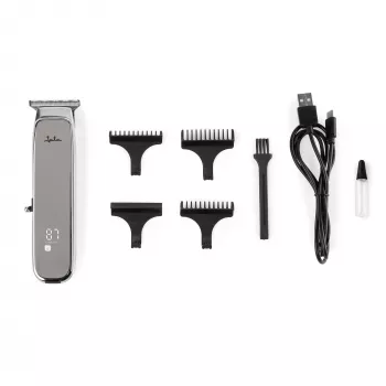 Haartrimmer JATA JBCP3315 Schwarz Grau LED-Anzeige 80 min