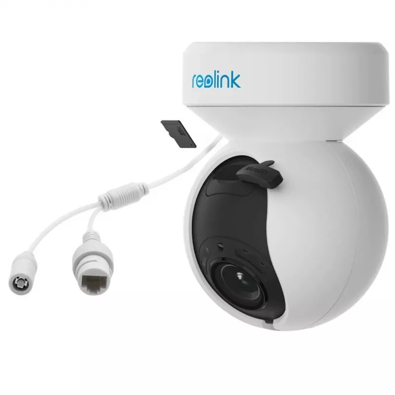 Reolink E Series E540 - 5MP Außen-Wi-Fi-Kamera, Personen-/Fahrzeug-/Tiererkennung, Schwenken & Neigen, 3-fach optischer Zoom