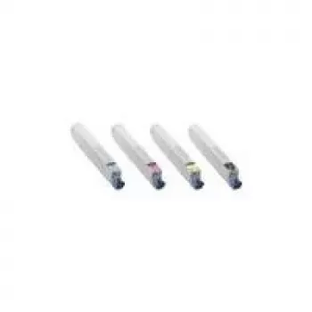 OKI Rainbow Kit - Tonersatz - 1 x Schwarz, Gelb, Cyan, Magenta - 15000 Seiten (43112702)