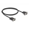 Serielles Kabel DeLOCK 87837 1,8 m DB9-Stecker auf DB9-Stecker
