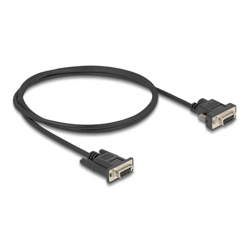 Serielles Kabel DeLOCK 87837 1,8 m DB9-Stecker auf DB9-Stecker